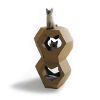 kittypod geodome for cats made of cardboard