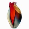 heart shaped glass vase