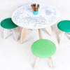 recik table and stool for eco friendly children